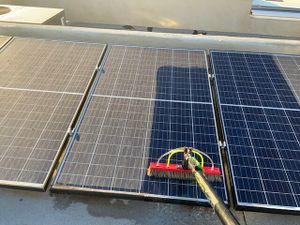 We are excited to introduce solar panel cleaning to our list of services with a new high-tech water purification system. for Blue Line Pressure Washing in Carthage, IL