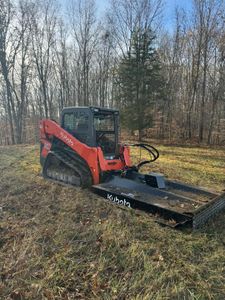 Our Brush Hogging service expertly clears overgrown fields, maintaining land health and enhancing aesthetic appeal for homeowners. Rely on us to efficiently manage vegetation and ensure your property looks its best. for Tri County Enterprises in Benton, PA