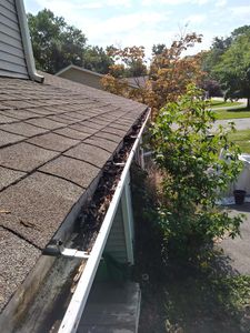 Our Gutter Cleaning service ensures that your gutters are free from debris, allowing rainwater to flow properly and preventing potential damage to your home's foundation and landscaping. for All Work Services and Construction  in Newark, DE