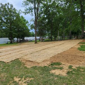 Nothing makes for a better yard than new sod to restart the fresh green look of a property. We offer partial yard and full yard sod layouts. for Muddy Paws Landscaping in Elgin, SC