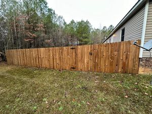 Our professional team specializes in designing and installing custom fences to enhance the security, privacy, and aesthetic appeal of your property. Contact us today for a consultation and quote. for Beasley Construction Services LLC in Sanford, NC