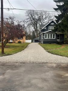 Enhance your home's curb appeal with a freshly graded stone driveway. We offer expert installation and a variety of stunning options, ensuring both functionality and aesthetic beauty for your driveway. for Tri County Enterprises in Benton, PA