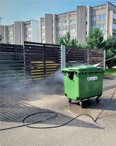 We offer Garbage Can Cleaning services that will make your cans look like new - no more odors or dirt! for Hydro Shine Pressure Washing in Ocean County, NJ