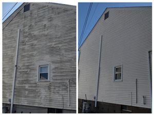 Our house washing service will ensure your home's exterior is free of dirt, grime, and mildew buildup. Trust us to provide a thorough and professional cleaning to revitalize your home's appearance. for RDL Painting & Power Washing  in Newington,  CT
