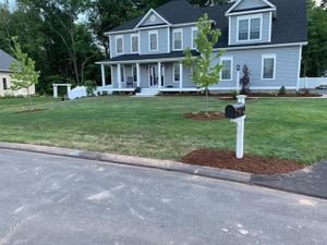 We provide professional mulch and rock installation services to enhance the beauty of your outdoor space. for B&L Management LLC in East Windsor, CT