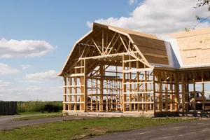 Our barn construction service offers expert craftsmanship and versatile design solutions, ensuring a durable and customized space. Explore how our professional bathroom renovation skills enhance your property's aesthetic and functional appeal. for MGM Custom Builders in Kanab, UT