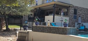 We provide professional tree installation services to help you enhance your outdoor space with beautiful, healthy trees. for Martin's Masonry & Landscaping in Leander, TX