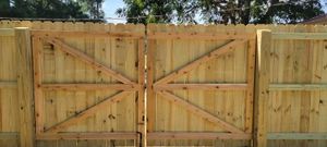 Our Gate Installation and Repair service offers homeowners professional, reliable, and efficient solutions to enhance the security, convenience, functionality, and aesthetics of their property's entrance. for Patriot Fence  in Oakland, TN