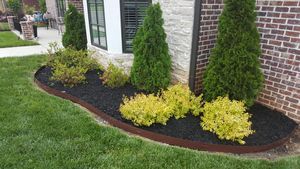 Our Mulch Installation service provides a cost-effective and easy way to enhance curb appeal, reduce soil erosion, and improve plant health for homeowners in need of quality landscaping solutions. for Great Honest Loyal LLC in Chattanooga, TN