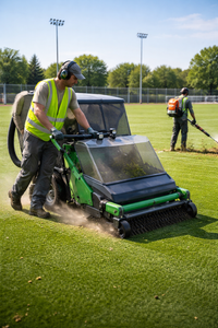 Our Artificial Turf Cleaning service revitalizes your outdoor space, effectively sanitizing and removing dirt and debris to ensure a clean, fresh appearance while enhancing the longevity of your artificial grass investment. for Aster Landscaping in Temecula, CA