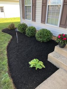 Mulch Installation: We can install mulch in your garden to help improve the appearance and health of your plants. Mulching helps retain moisture, suppress weeds, and protects plant roots from extreme temperatures. for ALPHA LANDSCAPES in Culpeper, VA