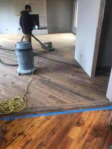 Our expert Sanding & Finishing service revitalizes your floors, removing imperfections and enhancing beauty while protecting them with a durable finish, ensuring long-lasting elegance and durability for your home’s flooring. for Integrity Hardwood Floors & Interior in Prineville, OR