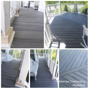 Our Deck & Patio Installation service offers homeowners the expertise and craftsmanship to transform their outdoor spaces into stunning, functional areas for relaxation and entertainment. for Marrow Contracting & Flooring LLC in Morristown, NJ