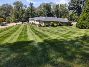 The Grass Guys are not your average mow, blow-and-go lawn care company. I take the time to give your property the quality and manicured service it deserves while leaving crisp stripes worth noticing! for The Grass Guys Complete Lawn Care LLC. in Evansville, IN