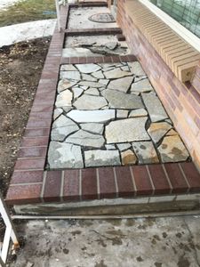 Our Stamp Concrete service offers a unique and affordable way to transform your outdoor living space by creating custom designs in concrete that mimic the look of natural stone or other materials. for Hifo Construction in Spanish Fork, UT