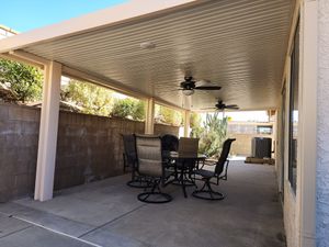 Our Solid, and Insulated Patio Covers service offers homeowners durable and energy-efficient cover options for their outdoor spaces, providing protection from the elements with excellent insulation properties. for The Patio Cover Company  in Banning, CA