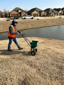 Our Herbicide Applicator service helps protect your lawn, garden and landscape from pests using safe, effective products applied by certified professionals. Fertilizer is equally important for your turf to be in the best health to fight the heavy summers and winters we get here in Texas! for Guerrero's Landscape in Fort Worth,  TX