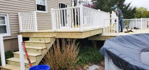 Our Deck & Patio Installation service can provide you with a brand new deck or patio that will be perfect for your home. We have a wide variety of materials and designs to choose from, so you can find the perfect one for your needs. for Triple A Contracting in South Plainfield, NJ