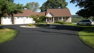 Our Sealcoat Installation service protects and enhances the appearance of your driveway, extending its lifespan by sealing the asphalt and providing a smooth, durable surface. for Pacific Sealcoating in Black Butte Ranch, OR