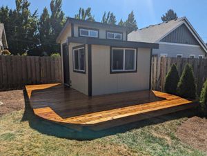 Enhance your home's outdoor space with our expert deck and patio installation services. We ensure quality workmanship, integrating seamlessly into your landscape while offering competitive pricing alongside driveway cost solutions. for 56 West Construction in Placerville, CA