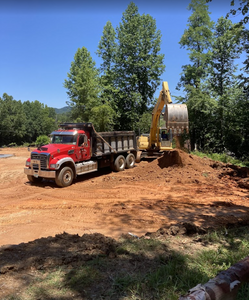 Our Excavation service provides professional and efficient solutions to homeowners, helping them clear their land effectively by removing unwanted debris and preparing it for future construction or landscaping projects. for Gibson Grade Works in Towns County, GA