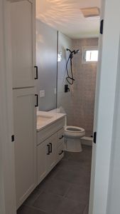 Our professional bathroom renovation service transforms your space with expert craftsmanship and modern design, enhancing functionality and style, ensuring a seamless experience from concept to completion in your new construction home. for William McKay Construction Management in North Andover, MA