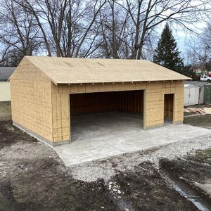 We specialize in building custom garages that are tailored to your needs and budget. Work with us for an efficient, cost-effective garage build! for JayTees Improvements in Indianapolis, Indiana