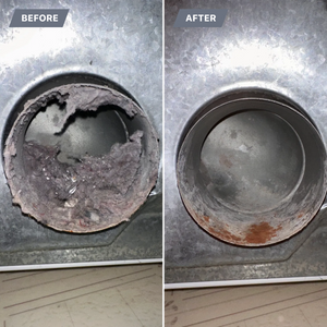 Our Dryer Duct Cleaning service helps remove lint and debris buildup from your dryer ducts, ensuring optimal airflow and reducing the risk of fire hazards in your home. for LeafTide Solutions in Richmond, VA