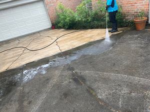 Our Concrete Cleaning service efficiently removes dirt, grime, and stains from your driveway, patio or other concrete surfaces to restore their appearance and ensure their longevity. for Houston Junk Removal - Klean Team Services in Spring, TX