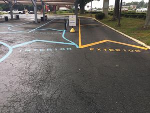 Extend the life of your driveway with our professional seal coating service. Our experienced team protects and enhances asphalt surfaces by preventing damage from weather and wear while improving curb appeal. for Payne's Pavement Marking LLC in New Baltimore, VA
