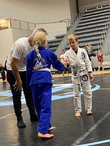 Our Youth Gi Jiu Jitsu service provides children with a fun and safe way to learn the art of Brazilian Jiu-Jitsu. Our highly experienced instructors use positive reinforcement and age-appropriate techniques to help your child develop discipline, self-confidence, and respect. for Southside Martial Arts in Fort Dodge, IA