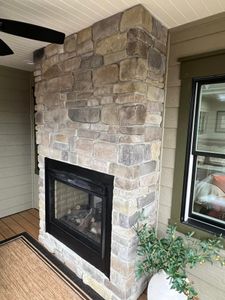 Our Chimney Repairs service ensures your chimney functions efficiently and safely, addressing issues like cracks, leaks, and blockages with expert craftsmanship to protect your home from potential damage. for Davey's Masonry & Concrete LLC in Baltimore, Maryland