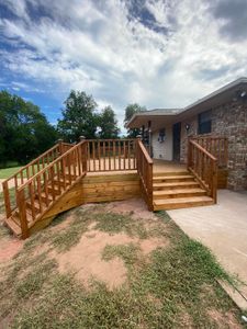 Our Custom Carpentry service offers homeowners personalized and high-quality solutions for all their carpentry needs, creating unique and functional spaces with expert craftsmanship. for A’Hearn Construction  in Prague, OK