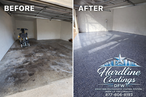 Transform your floors with our Polyaspartic Coatings, offering durability, fast curing times, and enhanced appearance. Perfect for garages or basements, these coatings resist stains and provide long-lasting protection against wear. for Hardline Coatings DFW in Dallas, TX