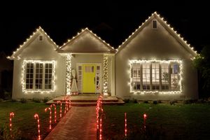 Transform your home into a winter wonderland with our Christmas Light Installation service. Let us expertly decorate your property with stunning lights, bringing festive cheer to your outdoor space. for American Dream Landscape Company in Surprise, AZ