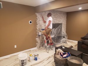 Drywall Repair is a service we offer to fix and patch up your drywall. Whether it's a small hole or a large crack, we can help! for On The Level Painting in New Milford, CT