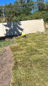 Our Lawn Aeration service helps improve the health and vitality of your grass by relieving compacted soil, allowing for better water absorption and root development, resulting in a lusher lawn. for R&L Deluxe Landscaping in Hanover Park, IL