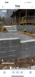 Enhance your landscape's stability and aesthetics with our professional retaining wall construction service, designed to prevent soil erosion while adding functional beauty and value to your home's outdoor environment. for Bass Concrete LLC in Weaverville, NC
