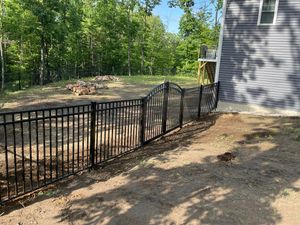 Our Aluminum service offers durable and stylish fencing options for homeowners, providing security and privacy while enhancing the overall appearance of their property. for Prestige Fence LLC in Londonderry, NH