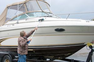 Our Boat Detailing service is the perfect way to keep your boat looking its best. We will clean and polish the entire boat, inside and out, to get rid of any dirt or grime. for Sunshine City Mobile Boat Detailing & Pressure Washing in Fort Lauderdale, Florida