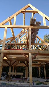 Enhance your home with our Modern Framing service, offering innovative design and precision craftsmanship to create stylish, open spaces that seamlessly blend functionality and aesthetic appeal for contemporary living. for Dresser Timber Frames in Dedham, ME