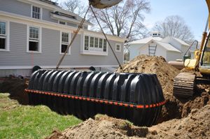 Our expert Septic System Installation service ensures efficient, environmentally-friendly waste management solutions tailored to your property's needs, providing reliable performance and long-lasting durability for ultimate peace of mind. for Vandermeer Stone and Excavation in Wayne County, PA