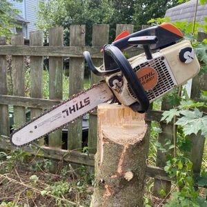 We provide professional stump removal services to help you clear your yard and make room for new plants, trees, or landscaping. We'll use heavy machinery to grind the stump down below the surface of the ground so you can plant or build whatever you like on top. for Moreno Landscaping in Mundelein, IL