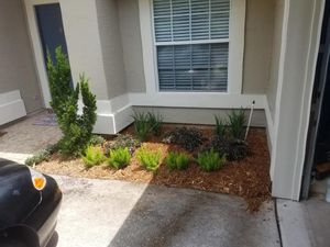 Our Mulch Installation service offers homeowners a convenient and efficient way to enhance the beauty of their landscape while improving soil health, moisture retention, and weed suppression. for K & A Landscaping, Inc. in Jacksonville, FL