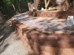 Our Retaining Wall Construction service is perfect for homeowners who are looking to add some extra stability and support to their property. We have a wide variety of retaining wall options available, so you can find the perfect solution for your needs. for Flori View Landscaping LLC in Durham, NC