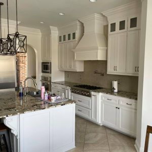 Our Cabinet Refinishing service transforms outdated or worn cabinets into a fresh and modern look, enhancing the aesthetic appeal of your home without the need for a costly replacement. for Fonseca's Painting in Baton Rouge, LA