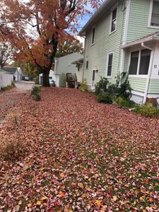 Our Fall Clean Up service helps homeowners prepare their lawn for colder months by removing leaves, debris, and branches. Keep your yard healthy and beautiful with our thorough fall clean up! for High Garden Landscapes in Middletown, Ohio