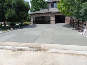 Our concrete service provides homeowners with beautiful and durable concrete solutions for their driveway, patio, sidewalk or any sort of construction project. Trust us to deliver quality results at an affordable price. for RG Concrete and Fencing in Denver, CO