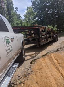 Our Log Hauling service efficiently clears your property of cut logs, ensuring a clean and safe environment. Trust our experienced team to handle heavy loads with care and leave your space tidy. for Best Price Tree Service in Hallsville, TX