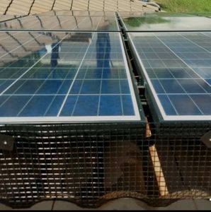 Our Bird Proofing Solar Panels service offers a humane and effective solution to preventing birds from nesting under or damaging your solar panels, ensuring optimal energy production for your home. We thoroughly clean and prep prior to installation. for The Window & Solar Ninjas in Corona, CA